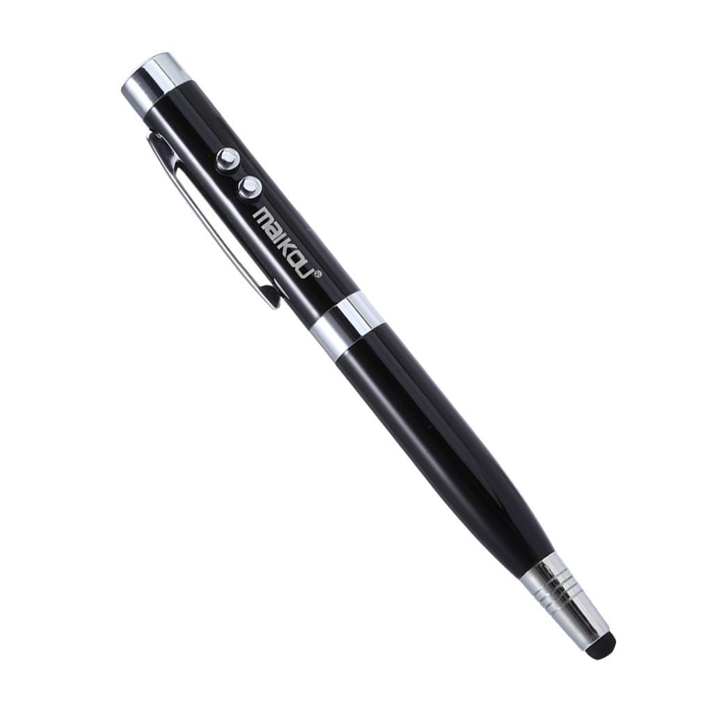 6 in 1 Capacitive Stylus Pen Touch Screen with USB Flash Drive 32GB Black