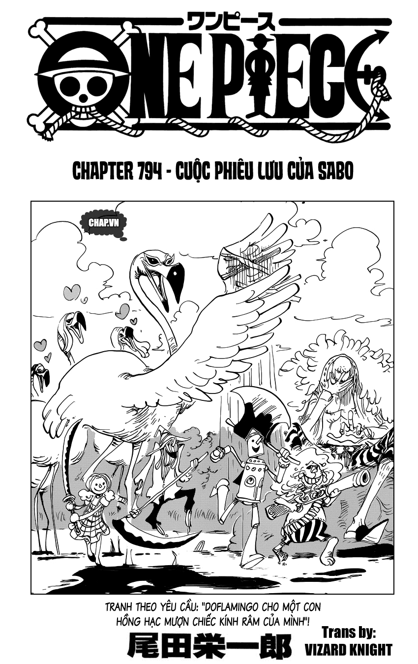 One Piece Chapter 794 - Trang 1