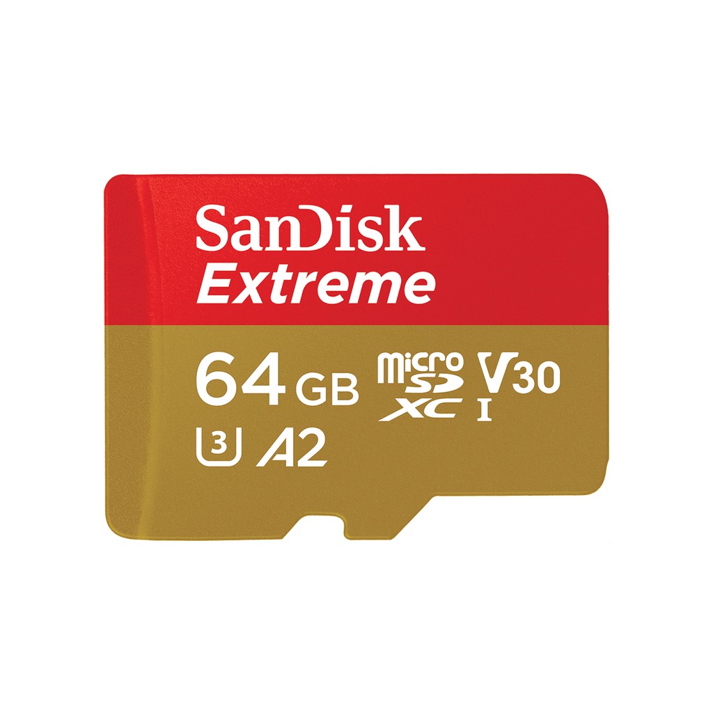 Thẻ nhớ microSDXC SanDisk Extreme  UHS-I U3 4K UHD Video upto 170MB/s Mobile Gaming - HÀNG CHÍNH HÃNG