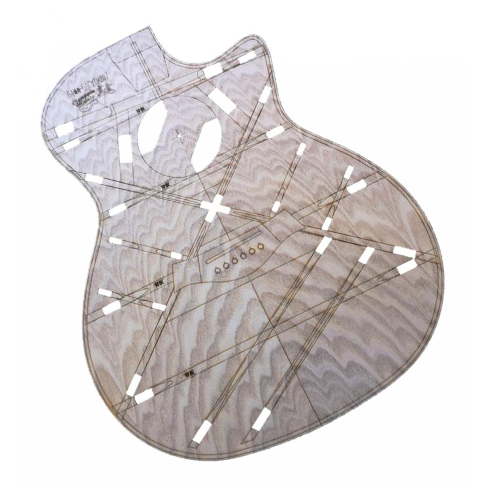 41inch Gỗ GA Góc Cơ Thể Tiêu Bản Acoustic Làm Khuôn Luthier Dụng Cụ