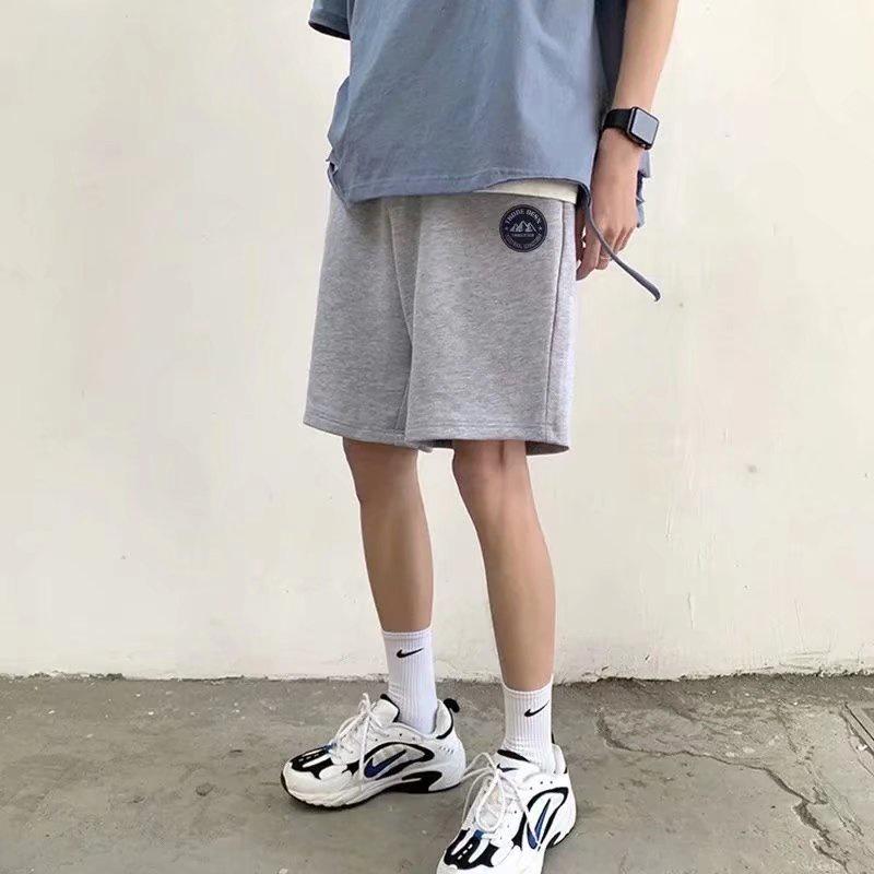 Quần Short Thể Thao Rút Dây In Họa Tiết Dãy Núi Tuyết Cho Nam Size M-5XL