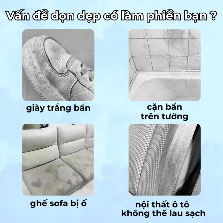 Bình Xịt Dạng Bọt Vệ Sinh Nội Thất Oto, Nội Thất Gia Đình - Chính hãng OTech 450ml