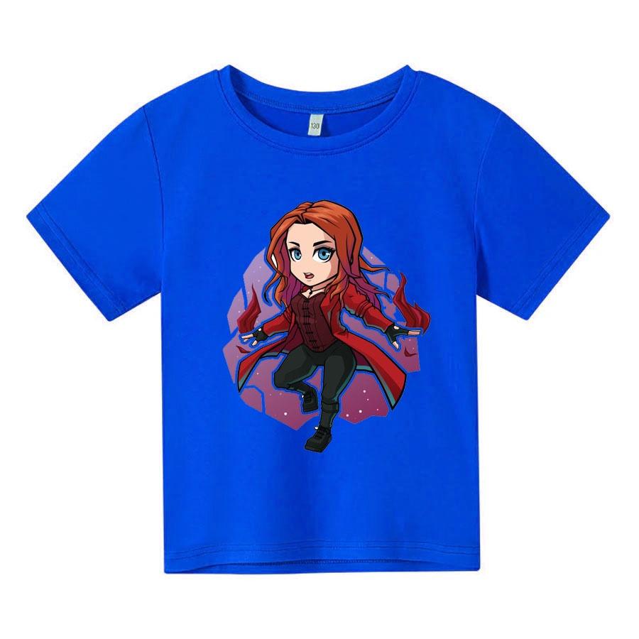 Áo thun cho bé, Áo thun trẻ em WANDA CHIBI, 4 màu, có size người lớn, Anam Store