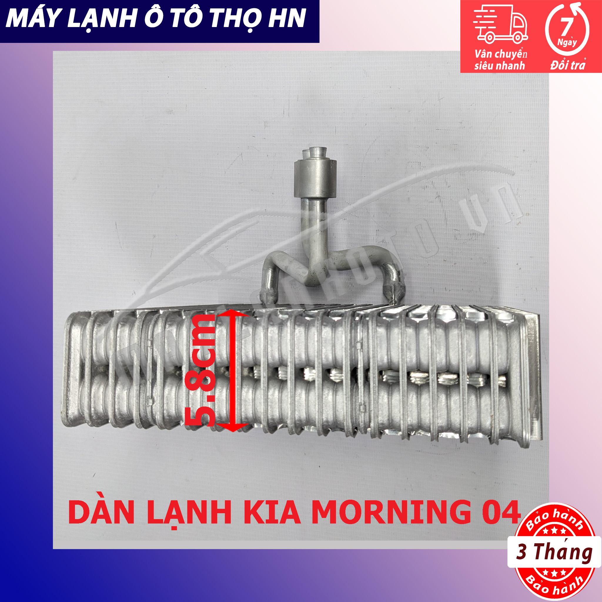 Dàn lạnh Kia Morning 2004 2005 2006 2007 Hàng xịn Thái Lan 04 05 06 07