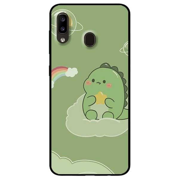 Ốp lưng dành cho Samsung A12 - A20 / A30 - A20s mẫu Khủng Long Cầu Vồng
