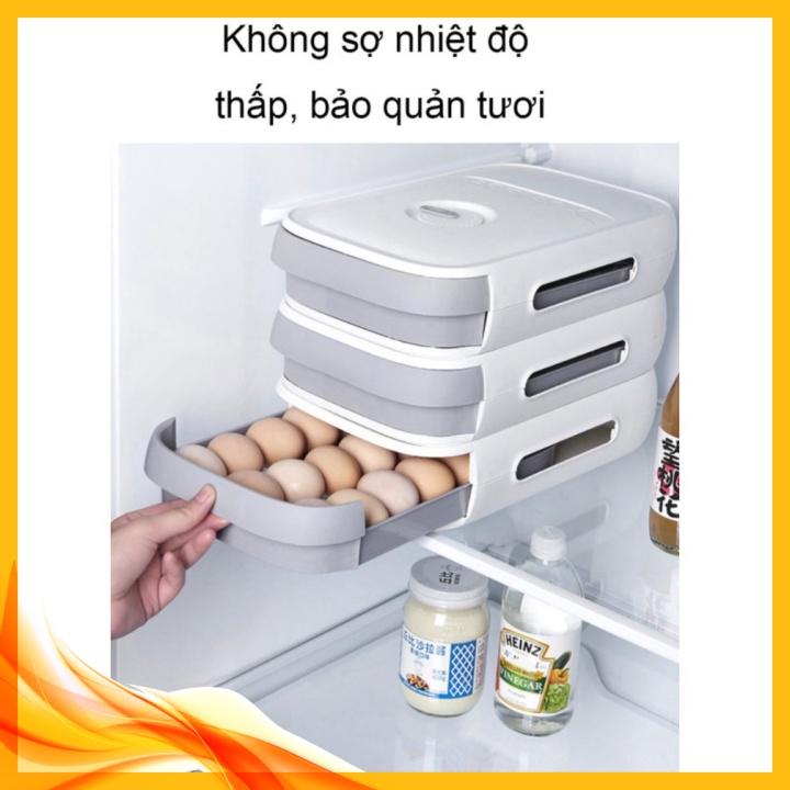 Hộp Bảo Quản Trứng Elegant Plain trong tủ lạnh ️