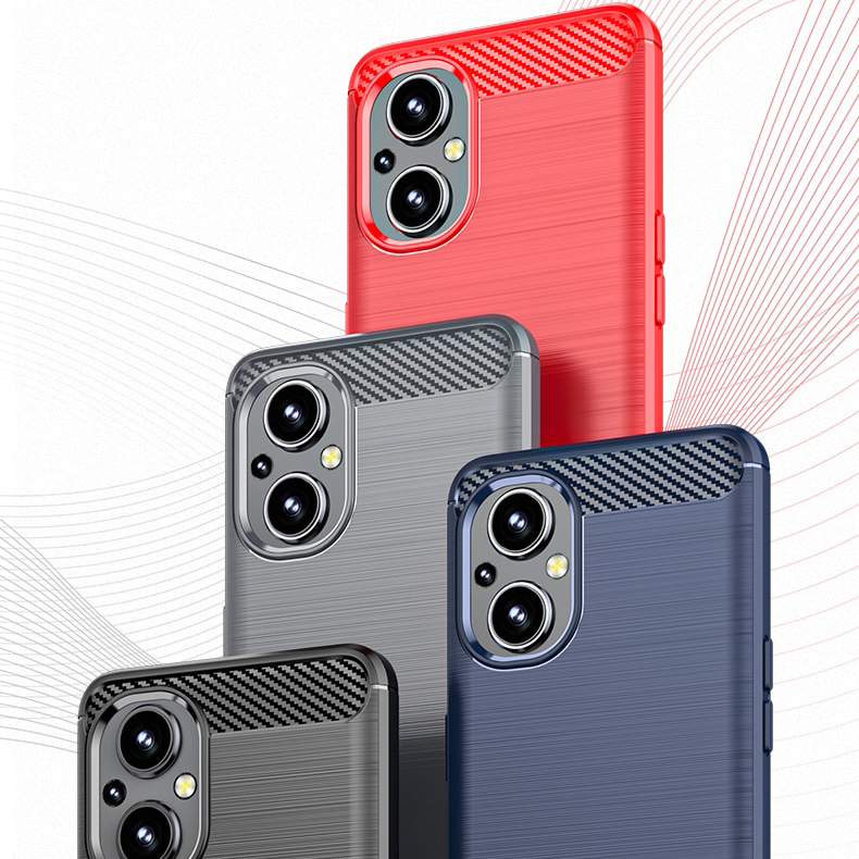 Ốp lưng chống sốc vân kim loại cho Oppo Reno 7Z 5G hiệu Likgus - hàng nhập khẩu
