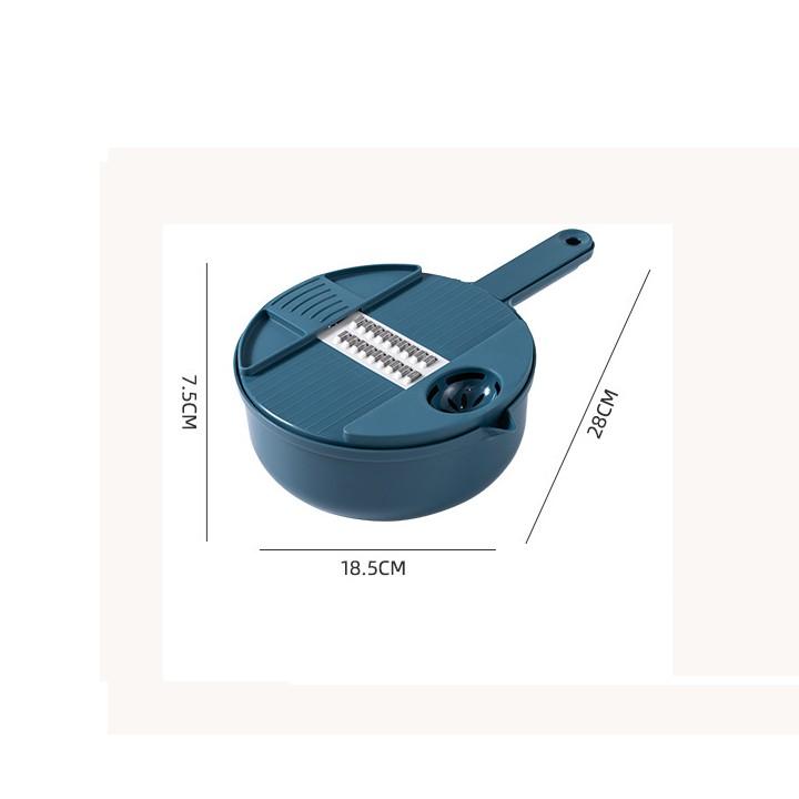 Dụng cụ bào cắt thái rau củ quả - 12 chức năng bào sợi, cắt nạo, thái lát