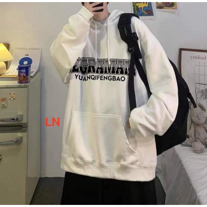 Áo hoodie chữ to GEGRE DA6