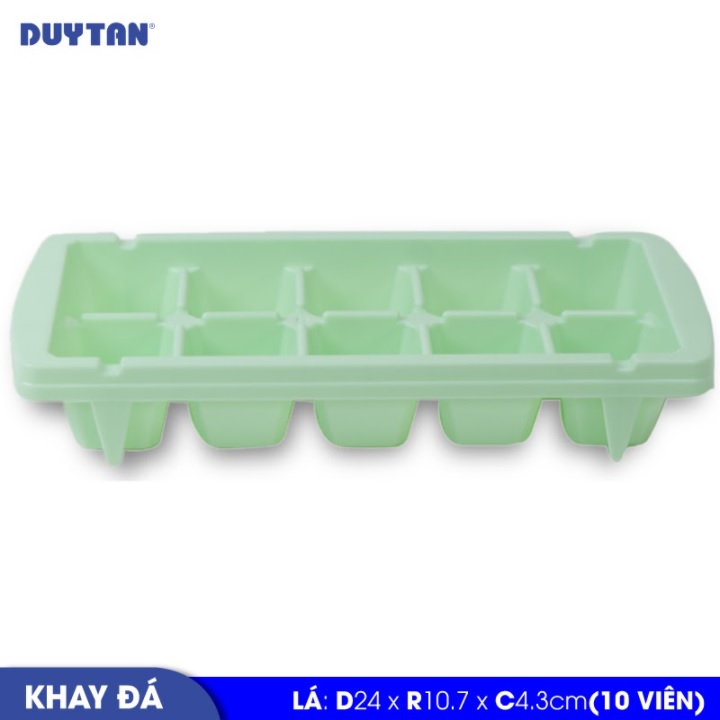 Khay đá 10 viên nhựa Duy Tân - 12996 - Giao màu ngẫu nhiên - Hàng chính hãng