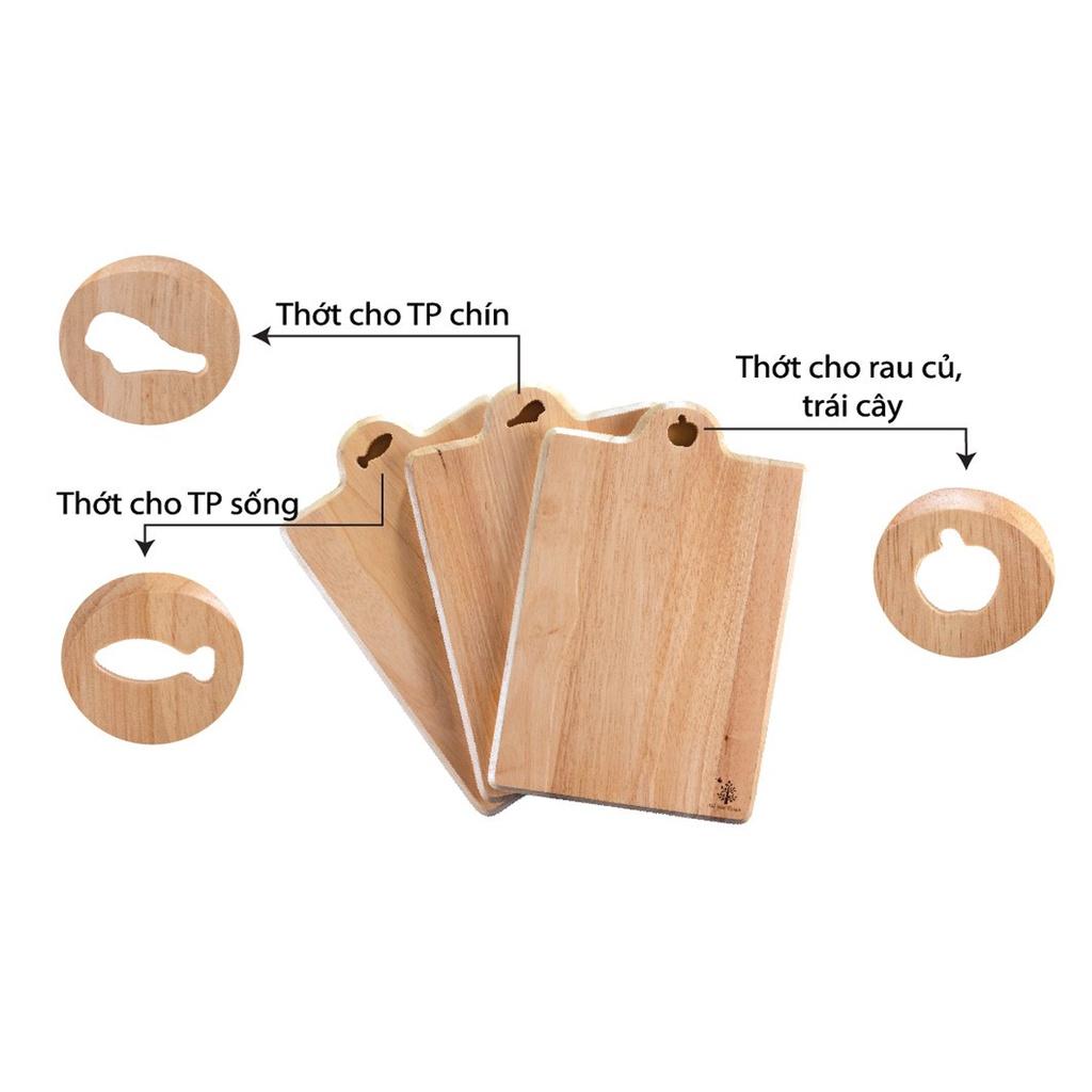 Thớt Gỗ Tràm Liễu Vui Vui | Gỗ Đức Thành 14011 | Thớt Gỗ Đa Năng Cắt Thái Hoặc Decor | Đạt tiêu chuẩn xuất khẩu