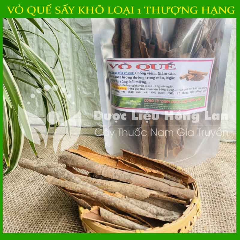 500g Vỏ Quế sấy khô loại 1 -