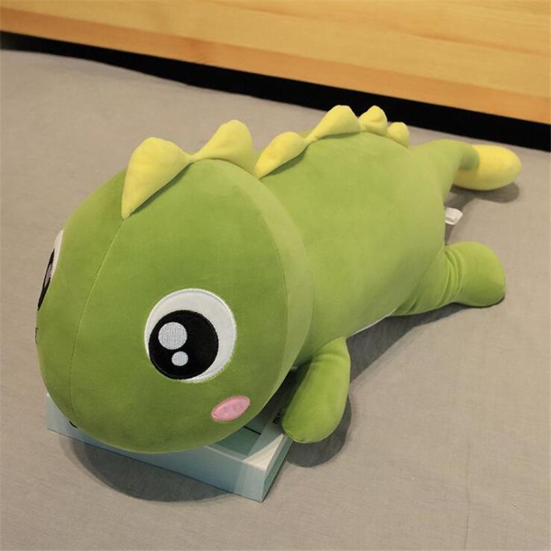 60-150CM Size Lớn Dài Khủng Long Đáng Yêu Sang Trọng Đồ Chơi Hoạt Hình Hình Búp Bê Nhồi Bông Cho Bé Gái Sinh Nhật quà Tặng