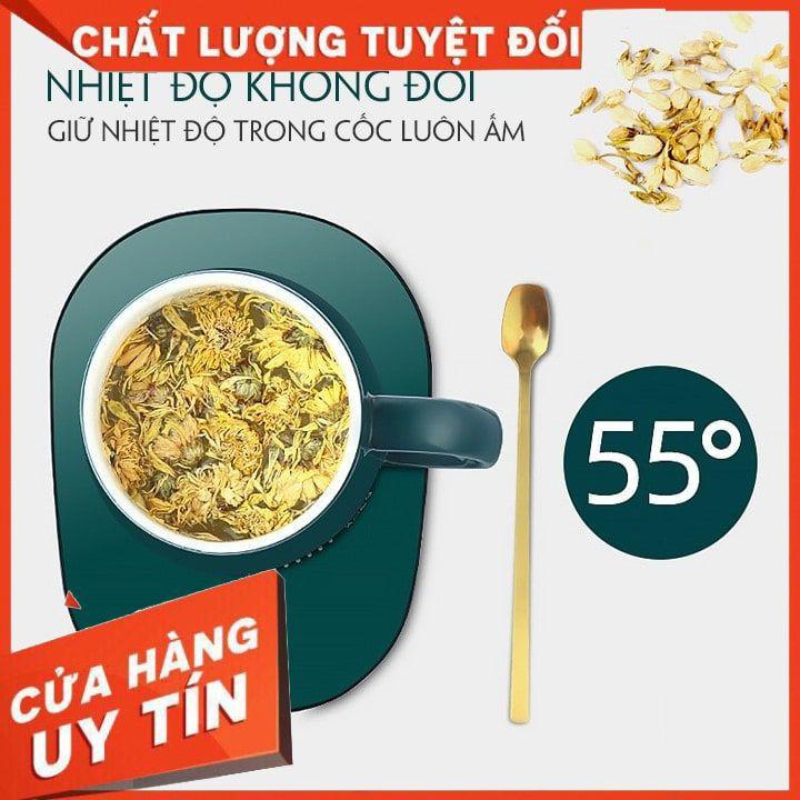Bộ Máy Làm Hâm Nóng Sữa Đồ Uống Tiện Lợi Kèm Cốc Sứ Lucky Phong Cách Hoàng Gia Siêu Sang