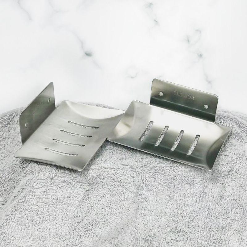 Giá đựng xà phòng dán tường bằng keo hoặc khoan INOX304