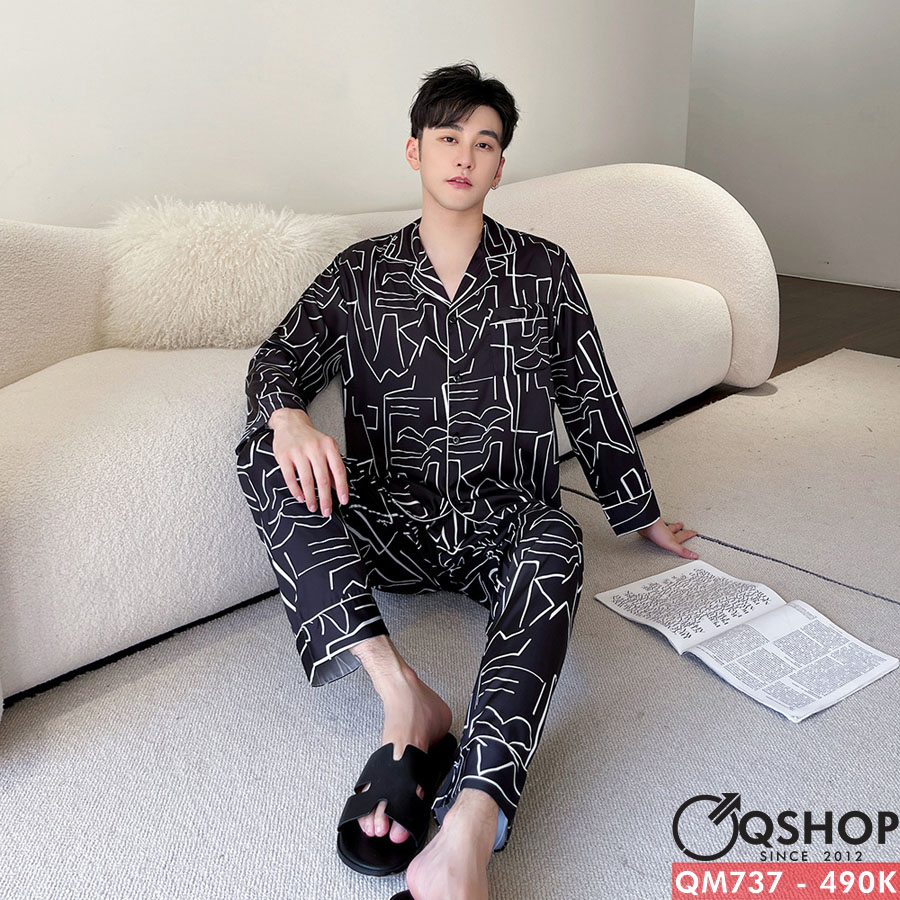 Bộ đồ pijama nam Luxury mềm mịn QSHOP QM737