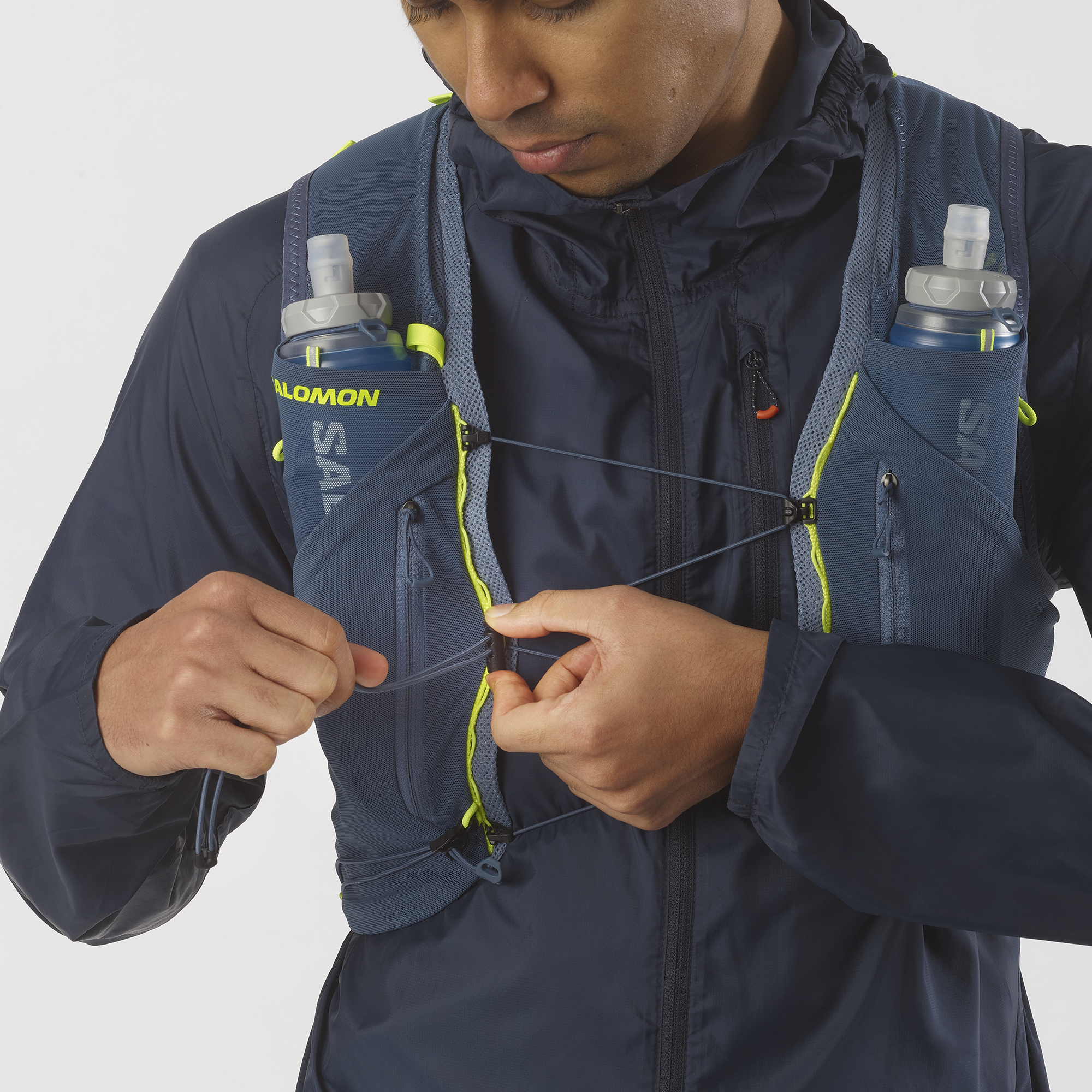 Vest nước chạy bộ SALOMON ADV SKIN 12 WITH FLASKS 2023 - LC1759500 LC2095700