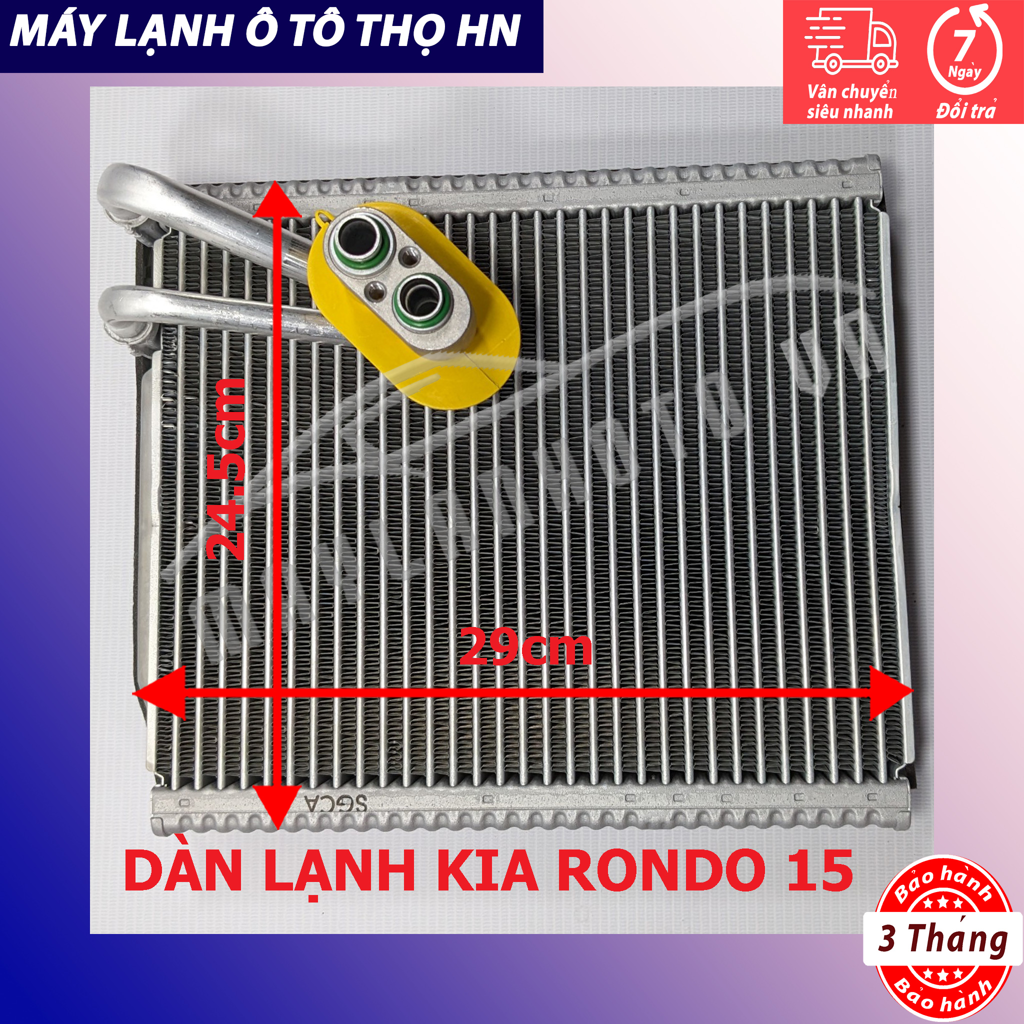 Dàn lạnh Kia Rondo 2013 2014 2015 2016 hàng xịn Hàn Quốc 13 14 15 16