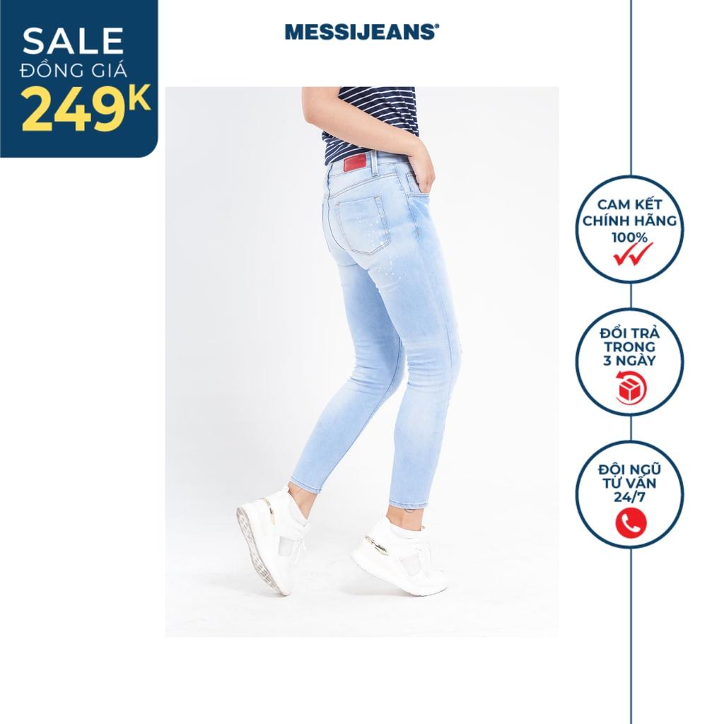 Quần Jeans Nữ Ông Ôm Rách MESSI SJW-846-18