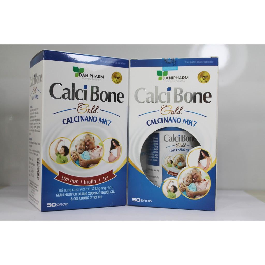 CALCI BONE GOLD - BỔ SUNG CALCI, VITAMIN & KHOÁNG CHẤT - GIẢM NGUY CƠ LOÃNG XƯƠNG VÀ CÒI XƯƠNG