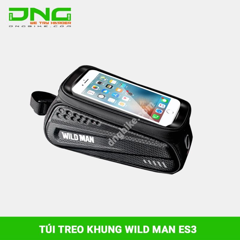 Túi điện thoại treo KHUNG xe đạp chống nước WILD MAN ES3