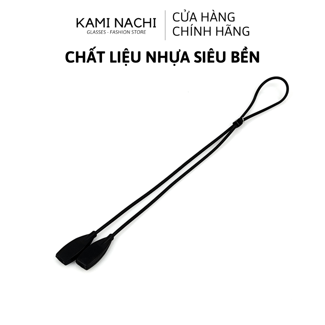 Dây đeo chống trượt cho mắt kính KAMI NACHI phiên bản nâng cấp lỗ dẹp 5mm chất liệu silicon