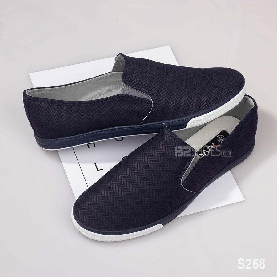 Giày lười nam - Slip on nam vải - Mã S258