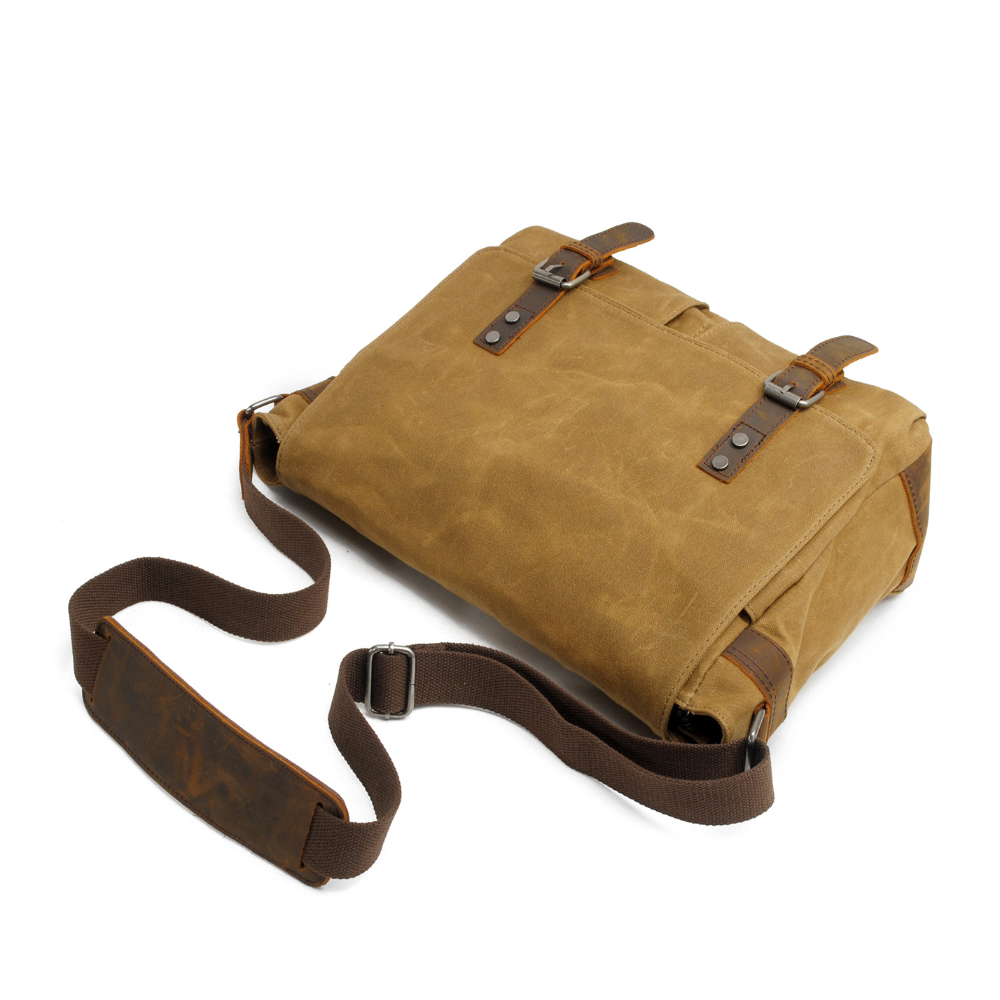 Túi đeo chéo vải bố cao cấp AT16928 | Anh Tho Leather (Form lớn)