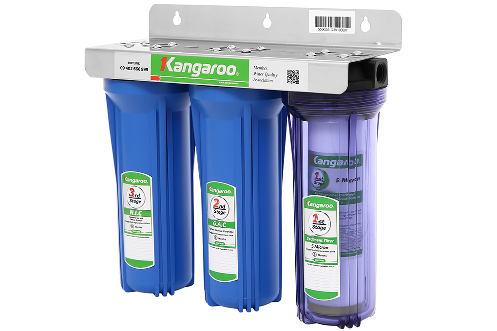 Bộ Cốc Lọc Đầu Nguồn Kangaroo KG01G3 – Hàng Chính Hãng