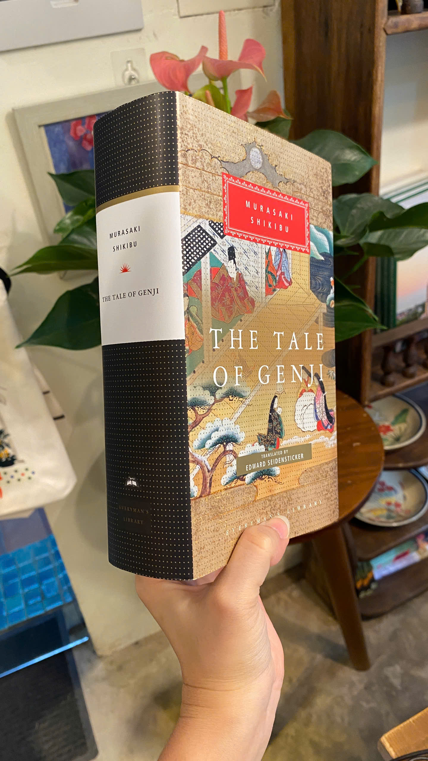 Sách - The Tale of Genji by Murasaki Shikibu | Everyman’s Library/ Classics / Ngoại văn Bìa cứng