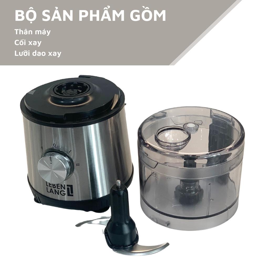 Máy xay thịt đa năng LEBENLANG công suất 400W, dung tích cối xay 500ml, bảo hành điện tử 2 năm, model LBMF8906 - hàng chính hãng