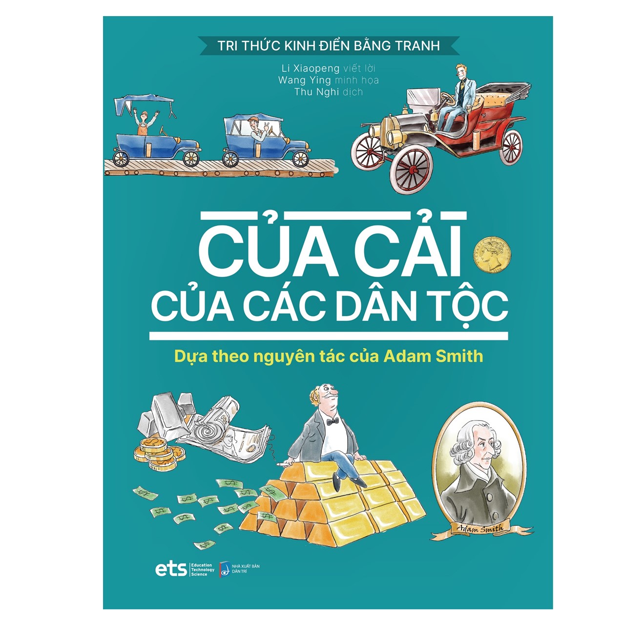 Trạm Đọc Official | Combo Tri Thức Kinh Điển Bằng Tranh: Tư Bản + Nguồn Gốc Các Loài + Lịch Sử Tự Nhiên + Của Cải Của Các Dân Tộc