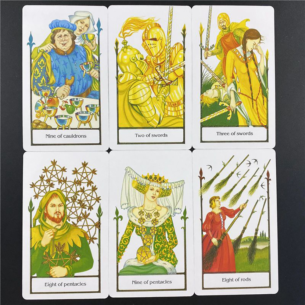 Bài Tarot Of The Old Path Tặng Đá Thanh Tẩy