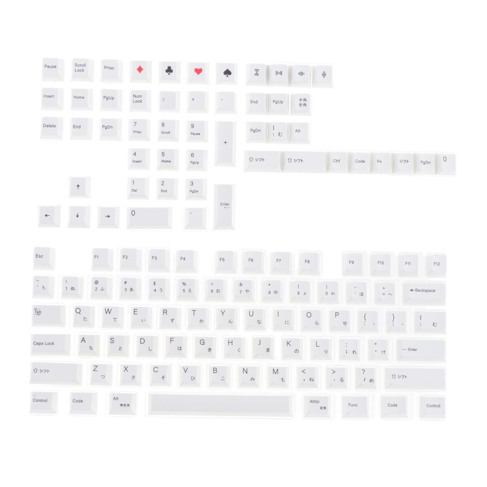 126 Keys   Exquisite for  Switch Keyboard Durable