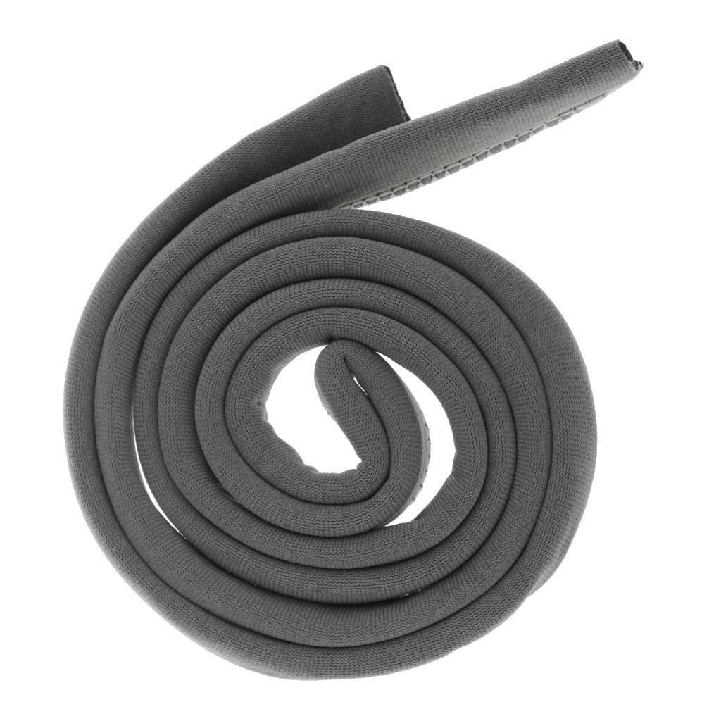 2x Hydration Pack Drink Tube Hose Cover/Sleeve for Water Bladder Easy to Use Grey Yellow