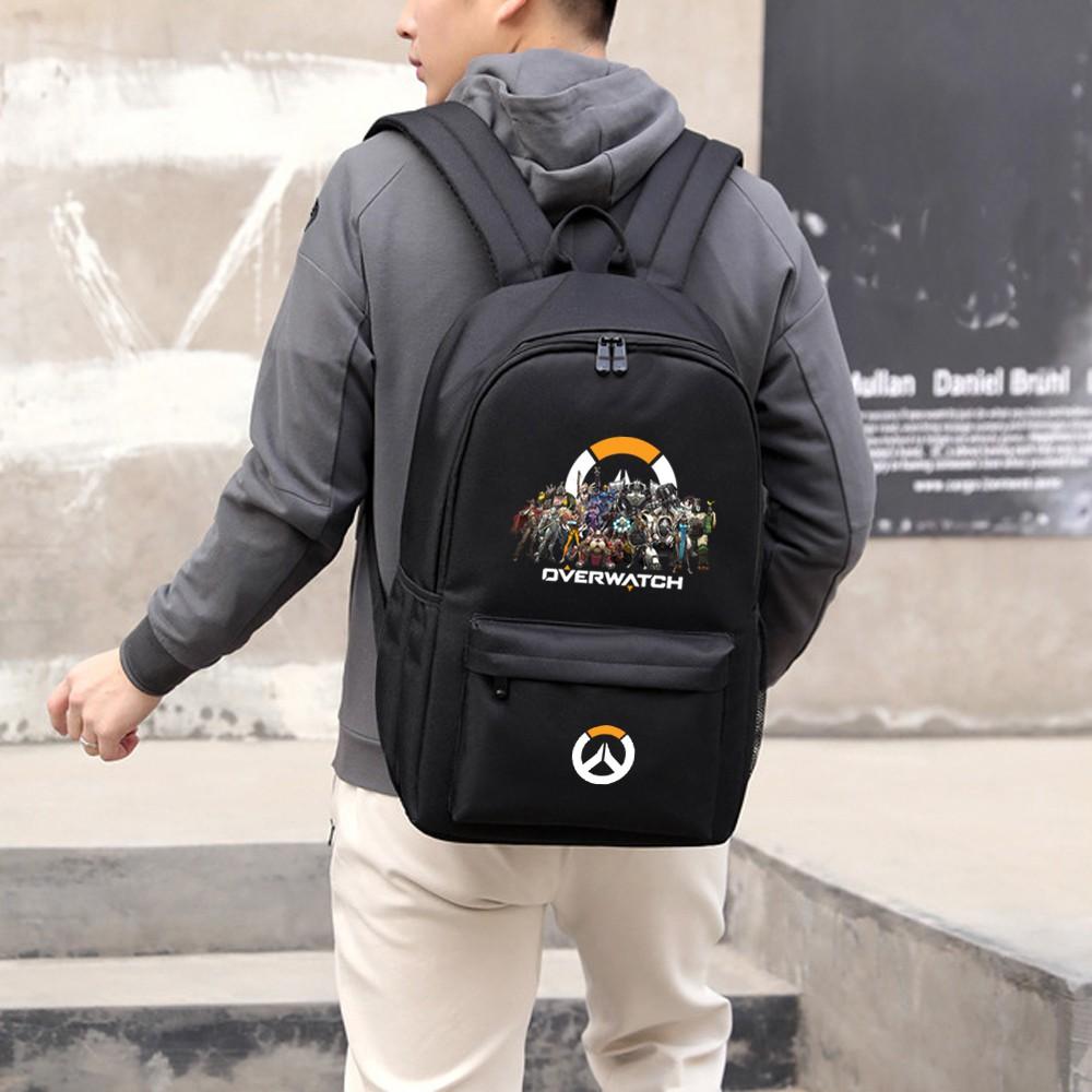 Balo game Overwatch chất liệu vải cao cấp bền đẹp, kiểu dáng thời trang hiện đại