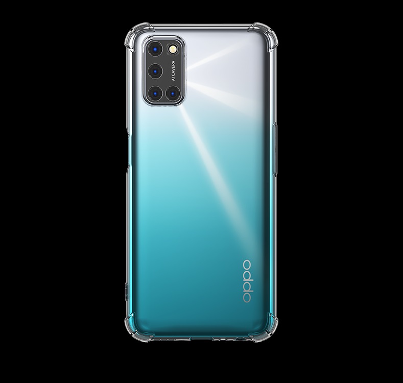 Ốp lưng Silicone dẻo trong chống sốc cho OPPO A72 - Hàng Cao Cấp