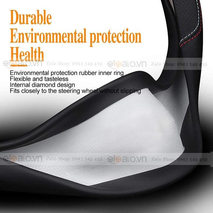 Bọc volang ô tô dành cho xe Hyundai Accent da PU cao cấp - OTOALO