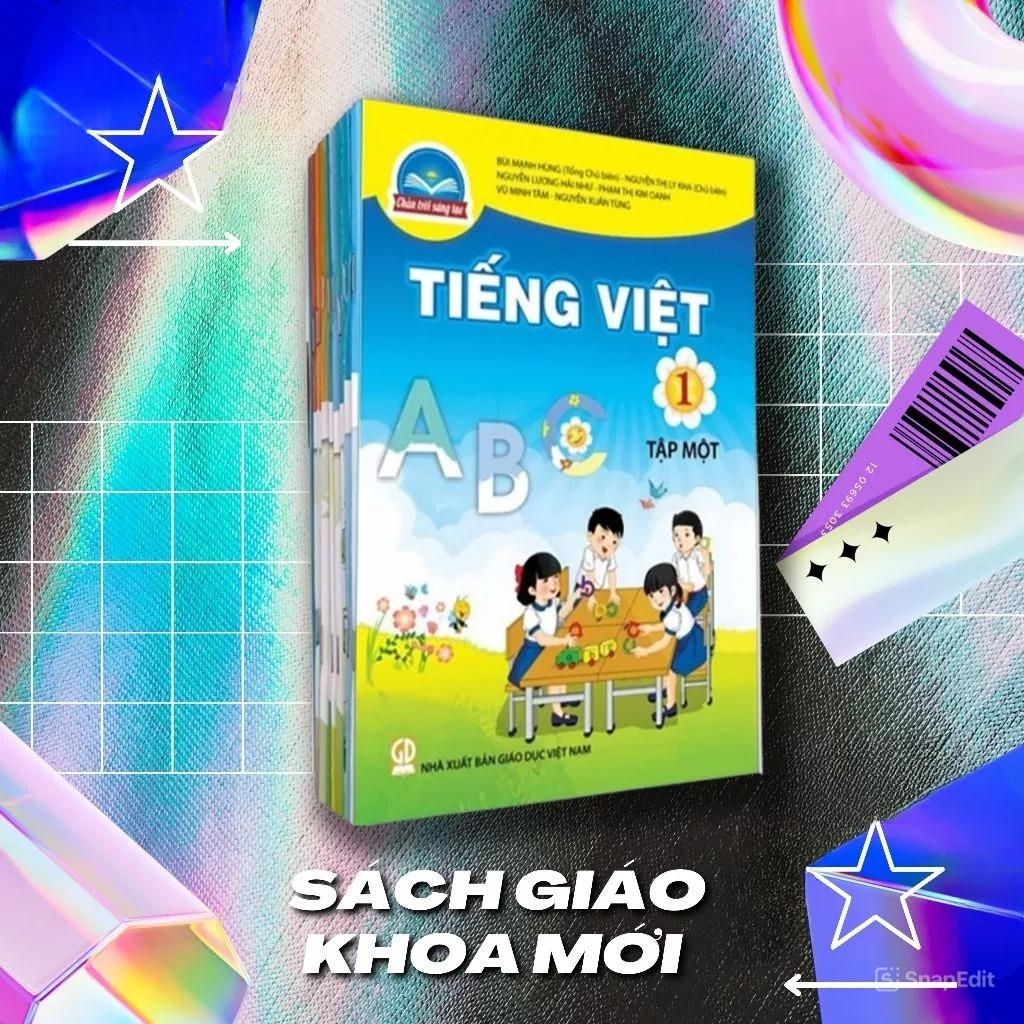 Bộ Sách Giáo Khoa Lớp 1 - Sách Bài Học - Chân Trời Sáng Tạo - Bộ 9 Cuốn