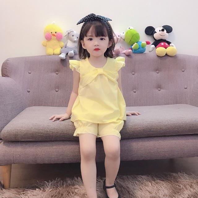Bộ Bánh Bèo Màu Đơn