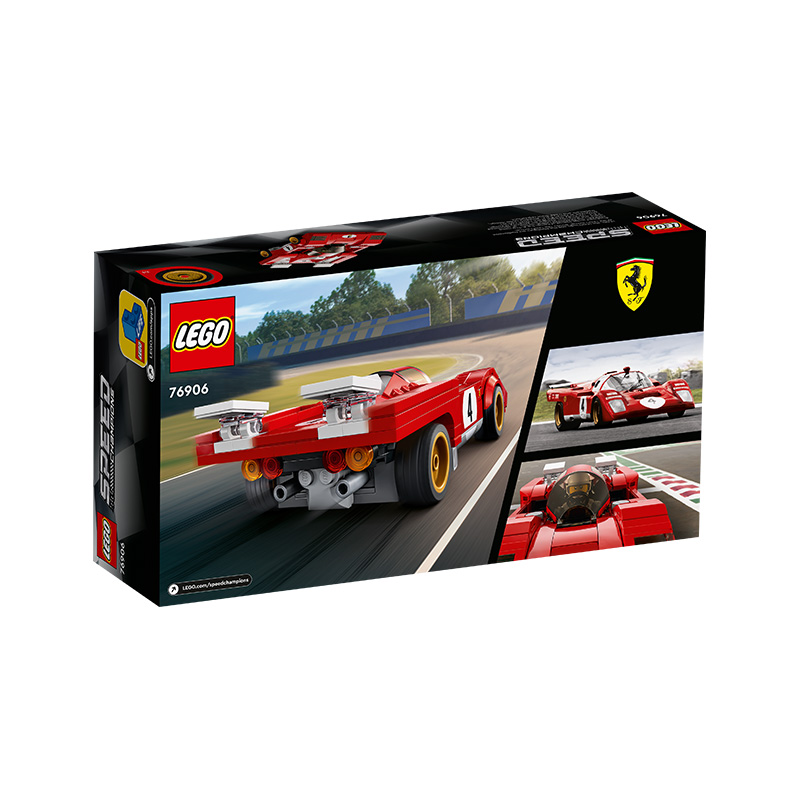 Đồ Chơi LEGO Siêu Xe 1970 Ferrari 512 M 76906 (291 chi tiết)