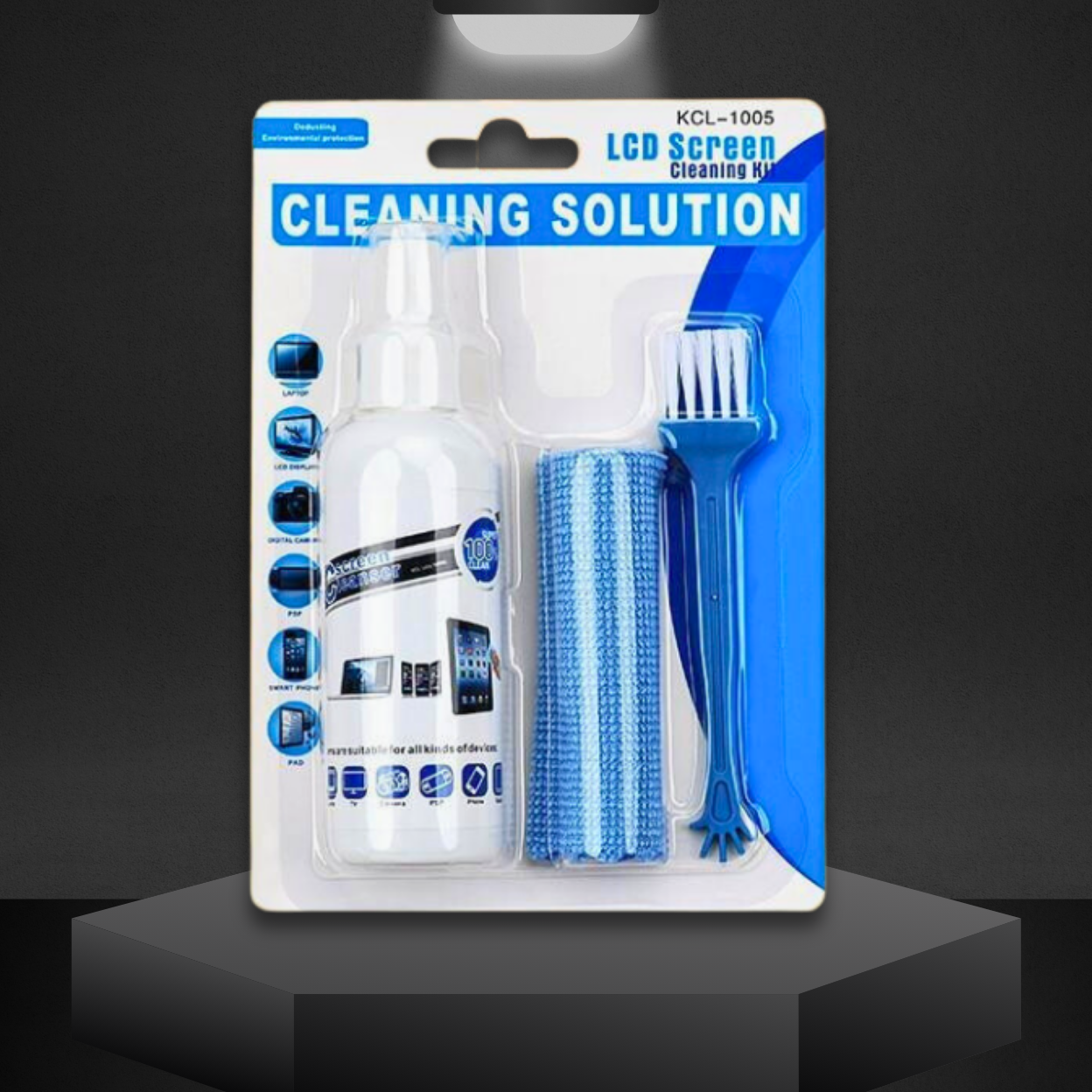 Bộ Dung Dịch Dụng Cụ Vệ Sinh Kai.N Cleaning Sulution Dành Cho iPhone, iPad, Laptop, Ống Kính Máy Ảnh, Thiết Bị Khác - HÀNG CHÍNH HÃNG