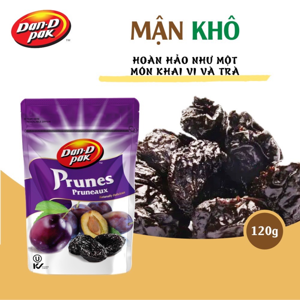 Mận khô 120g Dan.DPak
