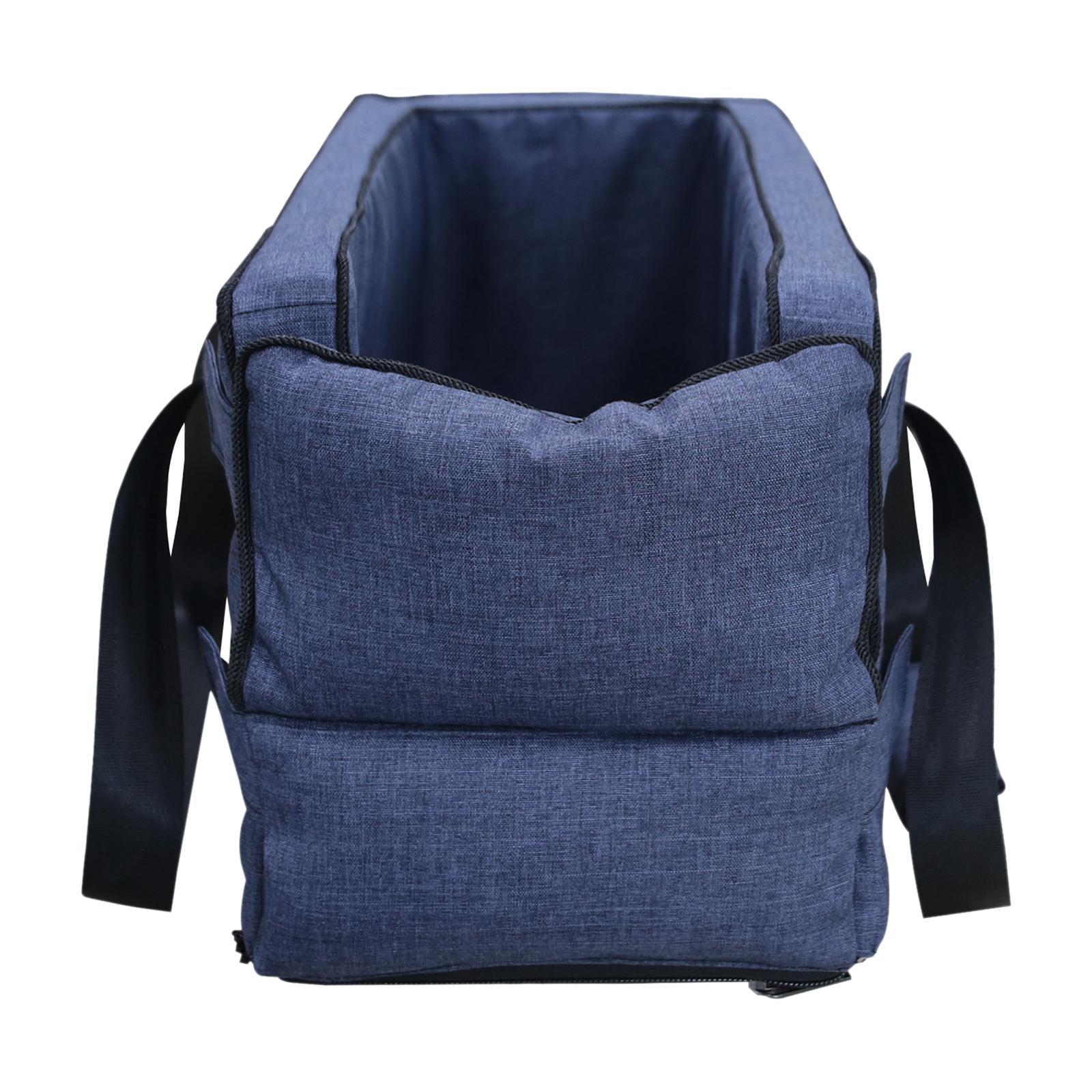 Pet Car Booster Seat Cats Carrier Cage Dog Car Seat Carrying for Most Cars