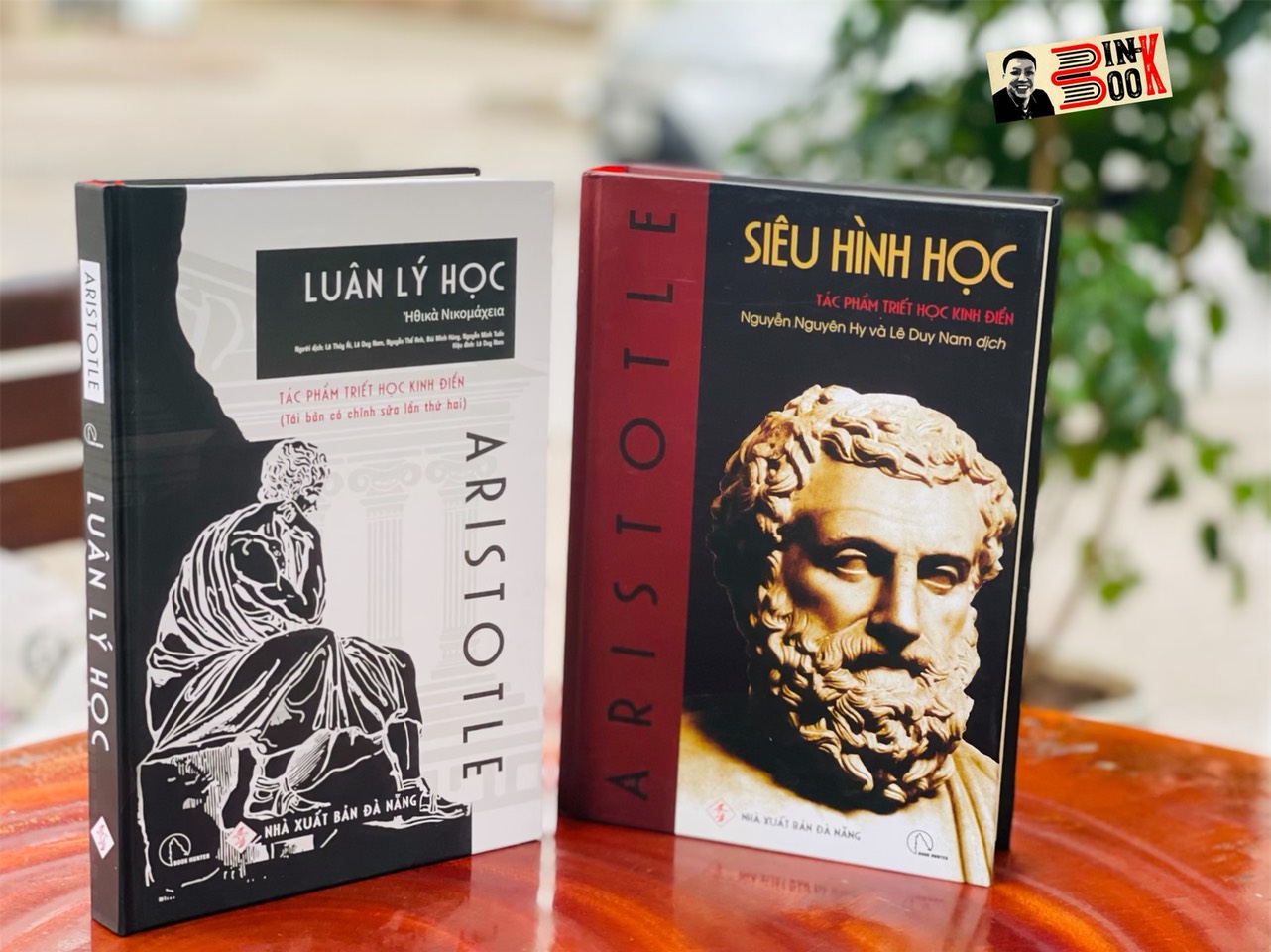 (Combo 2 cuốn - Bìa cứng) SIÊU HÌNH HỌC - LUÂN LÝ HỌC – Aristotle - Book Hunter - NXB Đà Nẵng