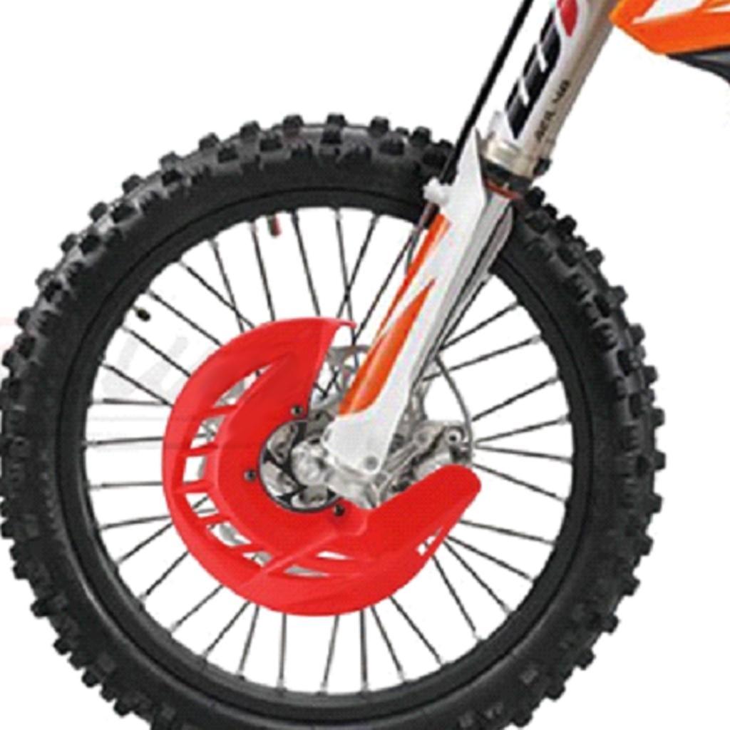 1 Piece Motorcycle Front Disc Brake Cover for 125 150 250 300 450 Red