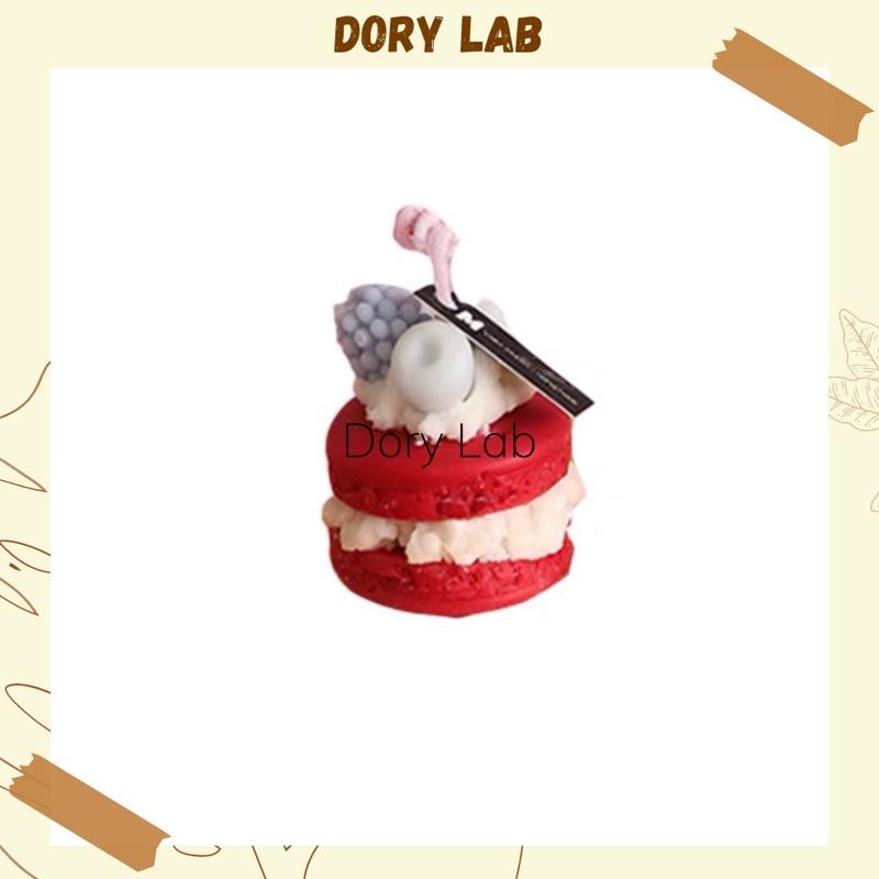 Nến Thơm Bánh Macaron Nhiều Màu Sắc Size 5x4cm Handmade - Dory Lab