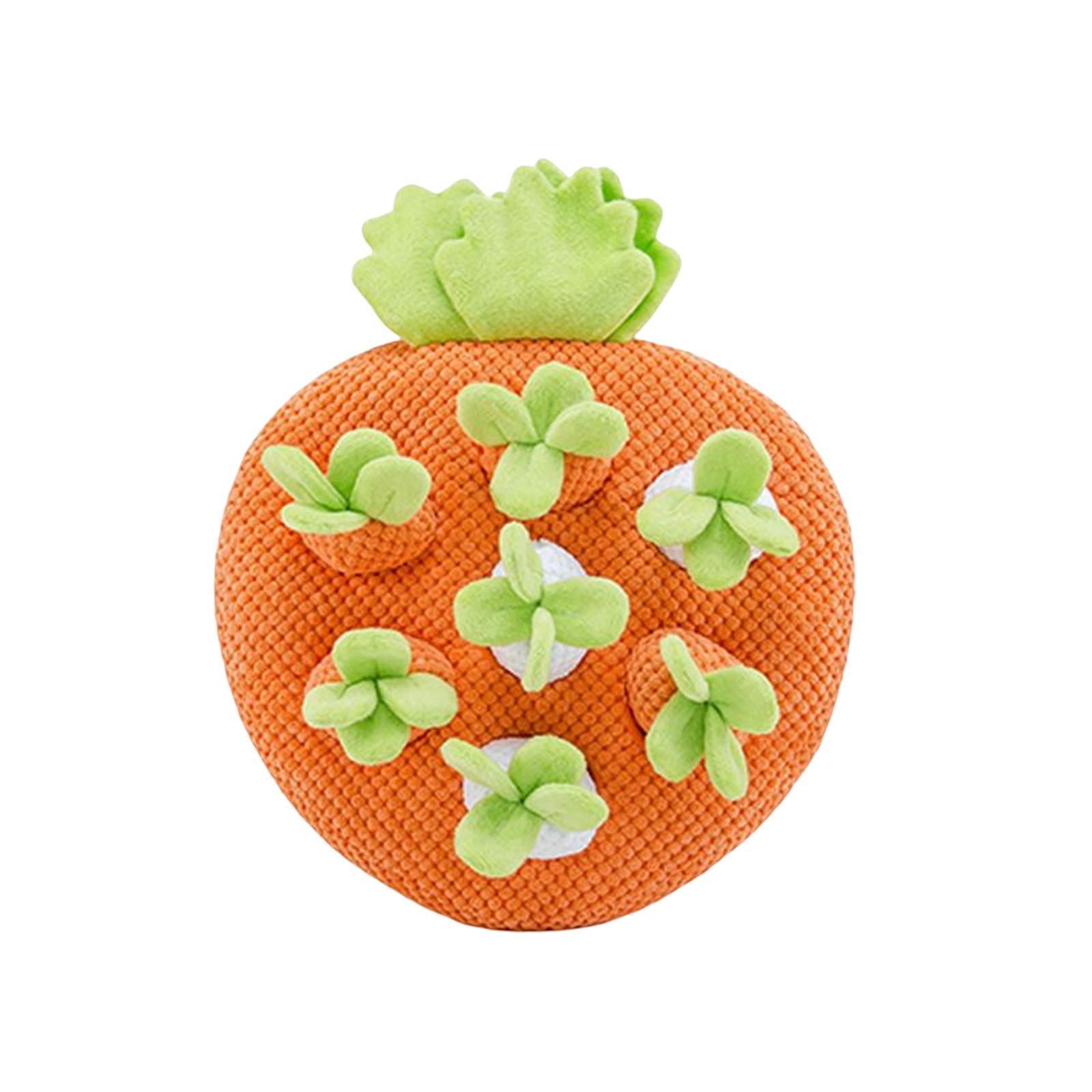 Creative Carrot Plush Toy Decoration Vegetable Interactive Toys ...