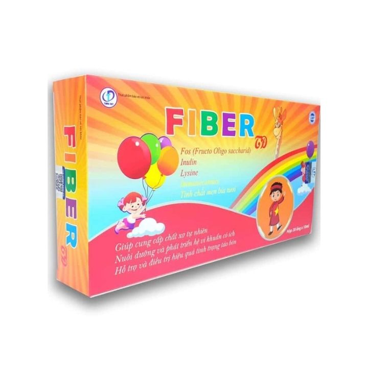 FIBER - Cung Cấp Chất Xơ Tự Nhiên Cho Cơ Thể, Hỗ Trợ Điều Trị Tình Trạng Táo Bón, Đầy Bụng, Chướng Bụng, Khó Tiêu, Rối Loạn Chức Năng Tiêu Hóa