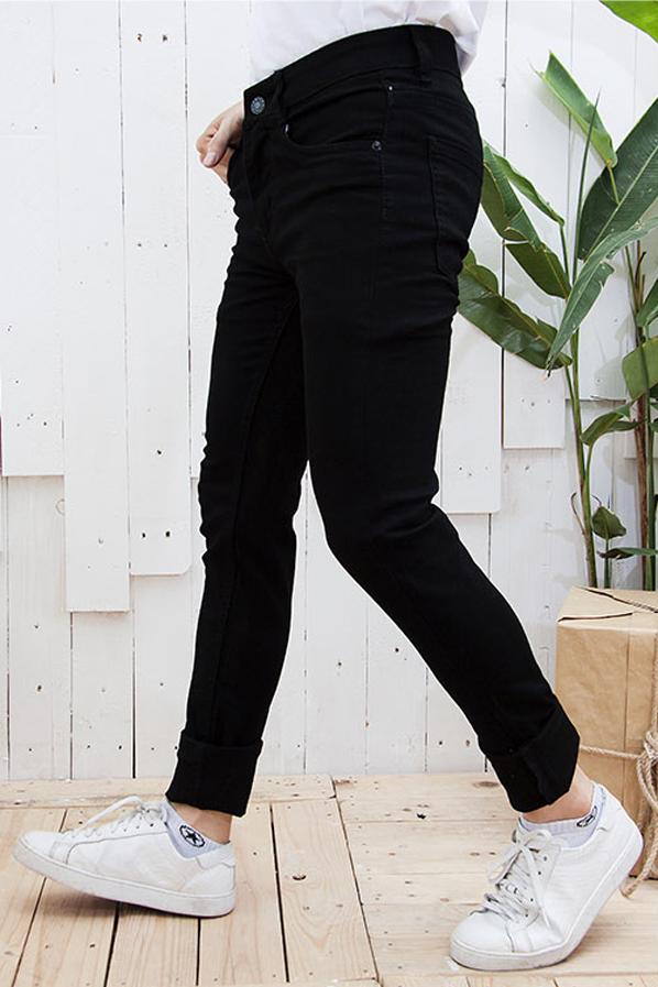 Quần Jean Nam Đen Chất Co Giãn JEAN51 - Jean